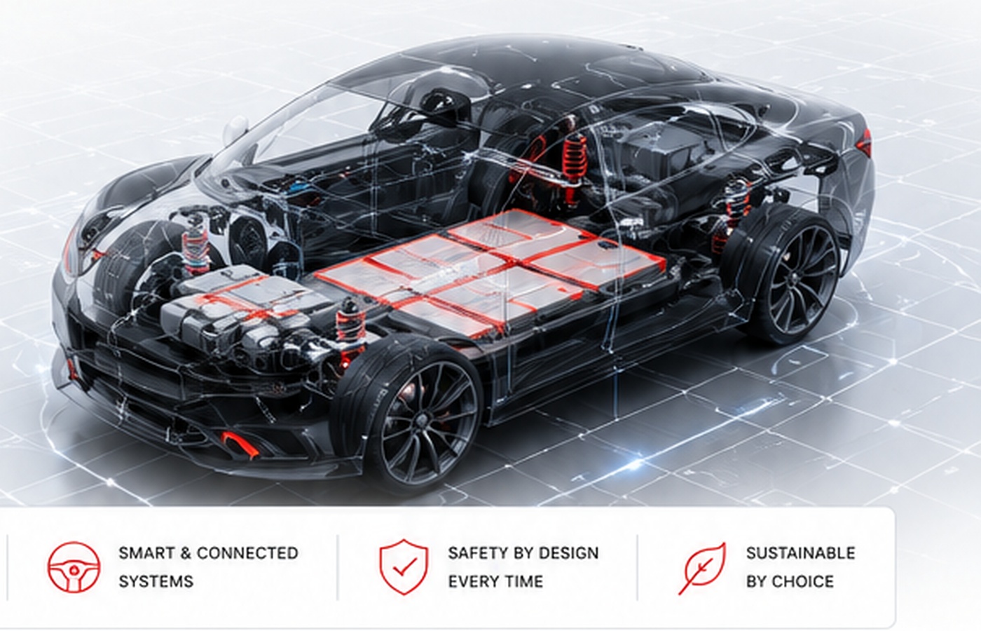 Falcon vehicle technology visualization